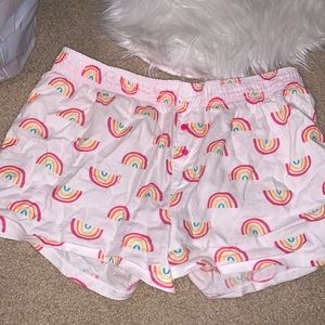Victoria secret rainbow sleep shorts